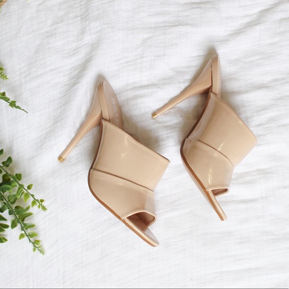 Women’s High Heel Stilleto Mules - Picture 2 of 4